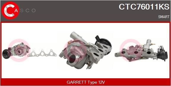 CASCO Turbod CTC76011KS hind Turbolaadur Smart 450 CTC76011KS CASCO