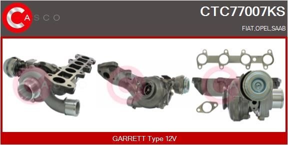 CASCO Turbolader CTC77007KS Turbolader CASCO Fiat SEDICI CTC77007KS