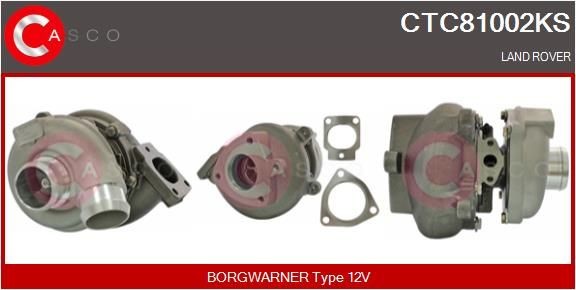 CASCO Turbocompressor CTC81002KS CASCO CTC81002KS Turbocompressor sobrealimentação Land Rover Discovery 3 baratos