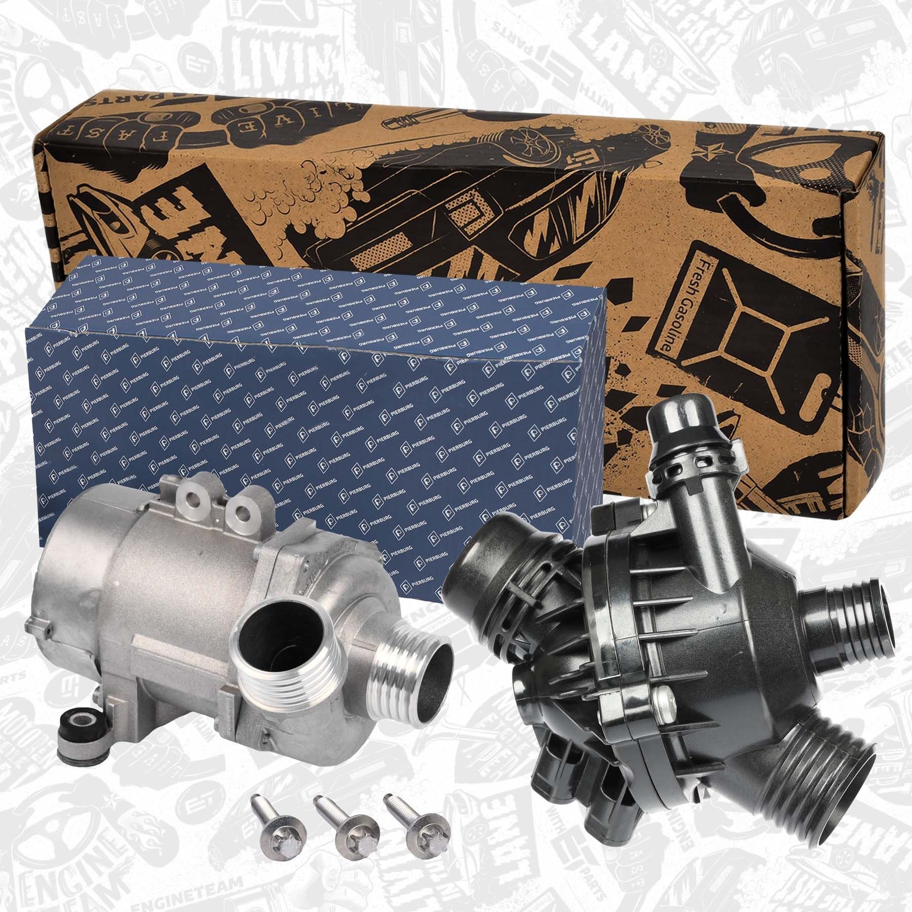 ET ENGINETEAM Vesipumppu PW0006VR1 PW0006VR1 ET ENGINETEAM Vesipumpun MERCEDES-BENZ E-sarja