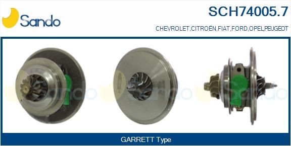 SANDO Turbo patroon SCH74005.7 SANDO SCH74005.7 Turbolader Citroen Nemo Van prijs