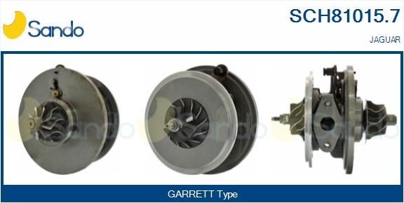 CHRA turbo SANDO SCH81015.7 SANDO SCH81015.7 Turbocharger Jaguar XF 2008