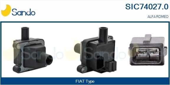 SANDO Bobina d'accensione SIC74027.0 SIC74027.0 costo Bobina d'accensione ALFA ROMEO 146 SANDO