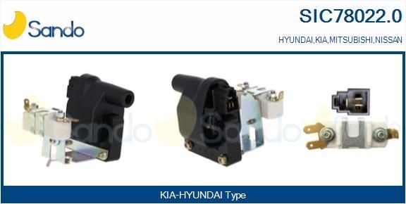 SANDO Tennspole SIC78022.0 SIC78022.0 Tennspole SANDO NISSAN ALMERA