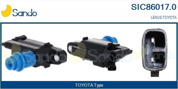 Tändspole SANDO SIC86017.0 SANDO SIC86017.0: Tändkassett Toyota SUPRA 1999