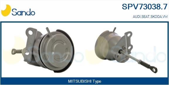 SANDO Ladedruckregelventil SPV73038.7 Ladedruckventil SANDO Volkswagen CADDY SPV73038.7