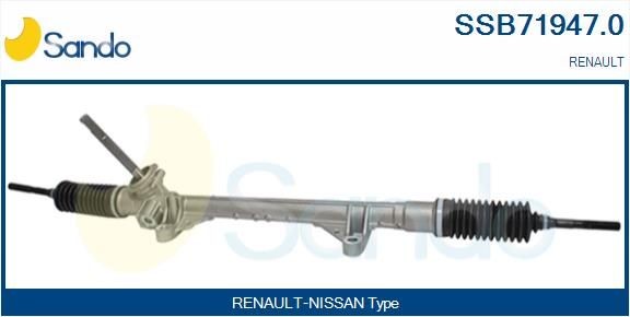 SANDO Crémaillère de direction SSB71947.0 Crémaillère assistée SANDO TWINGO SSB71947.0 pas cher