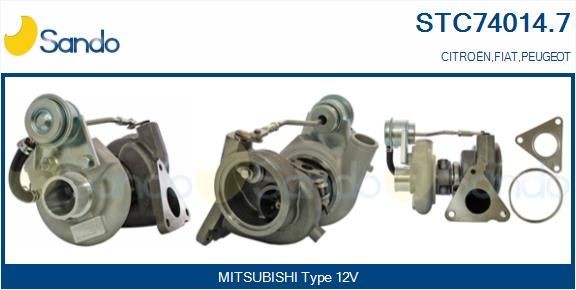 SANDO Turbolader STC74014.7 SANDO STC74014.7 Turbolader