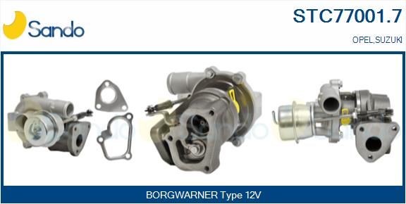 SANDO Turbocompresseur STC77001.7 STC77001.7 Turbocompresseur SANDO SUZUKI VITARA