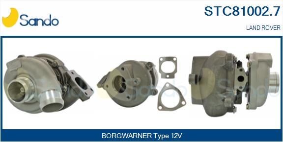 SANDO Turbocompressor STC81002.7 SANDO STC81002.7 Turbocompressor Land Rover Discovery 3 preço
