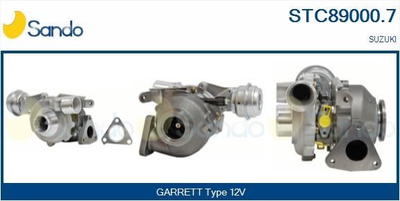 SANDO Turbocompresseur STC89000.7 Suzuki VITARA Compresseur turbo SANDO STC89000.7