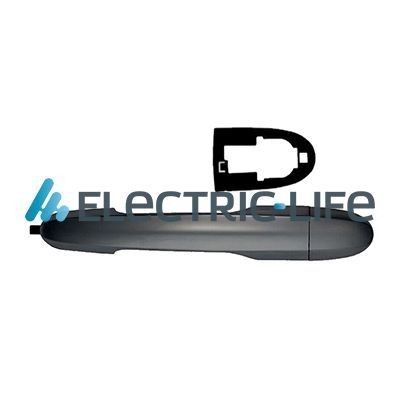 ELECTRIC LIFE Λαβή πόρτας ZR80951 ELECTRIC LIFE ZR80951 Χερούλι εσωτερικό Fiat 500 L τιμες