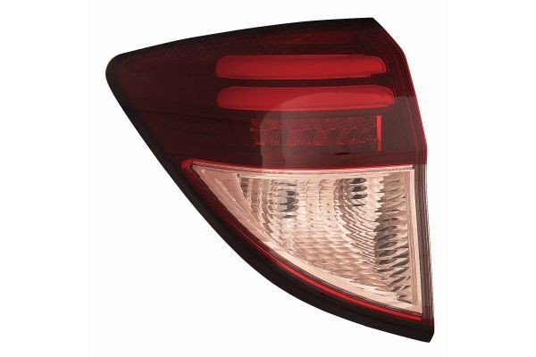 Aizmugurējais lukturis ABAKUS 117-1916L-UEN ABAKUS 117-1916L-UEN Aizmugures lukturi kreisais aizmugurē Honda HR-V 2008