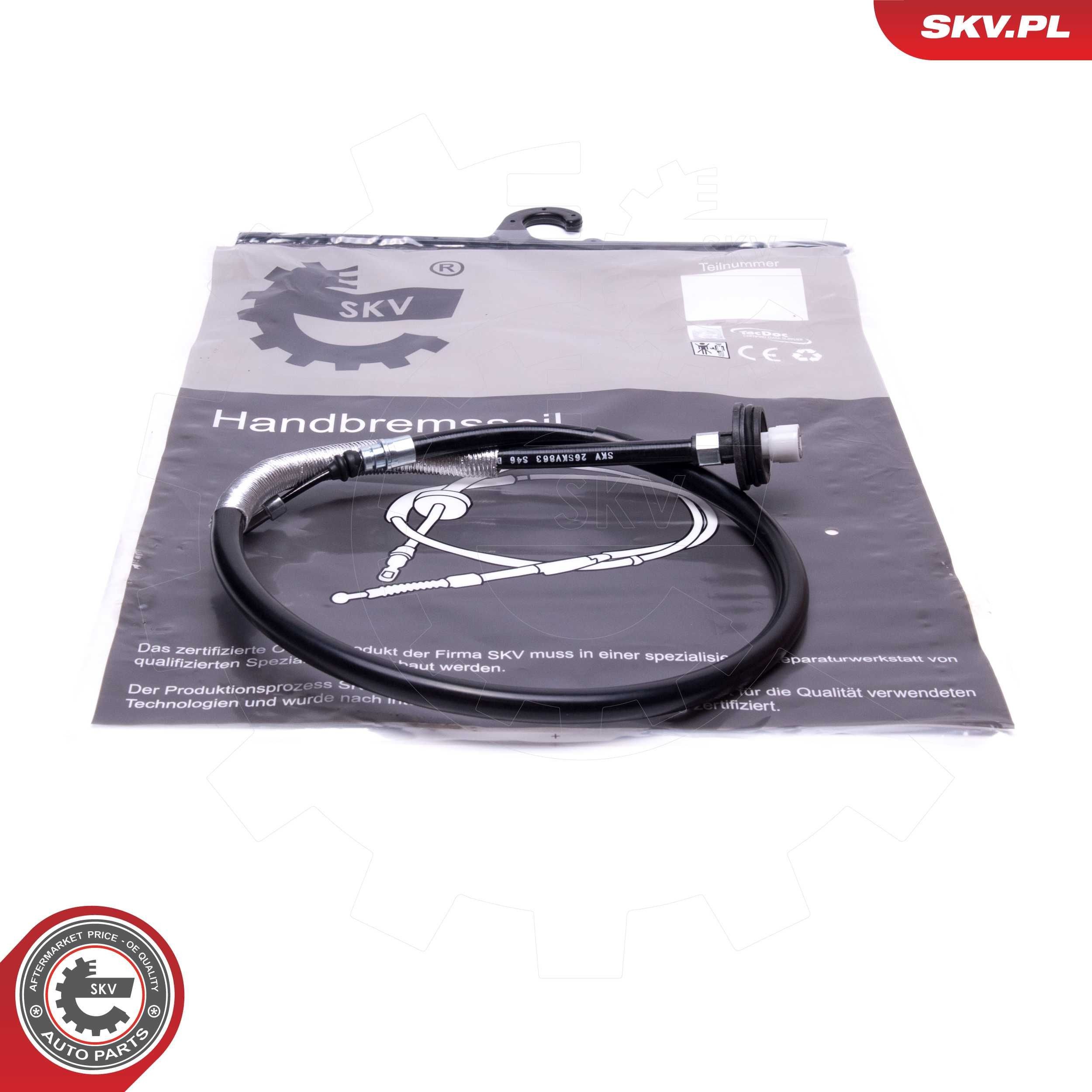 ESEN SKV Vaijeri, seisontajarru 26SKV863 ESEN SKV 26SKV863 Renault Laguna 3 seisontajarru