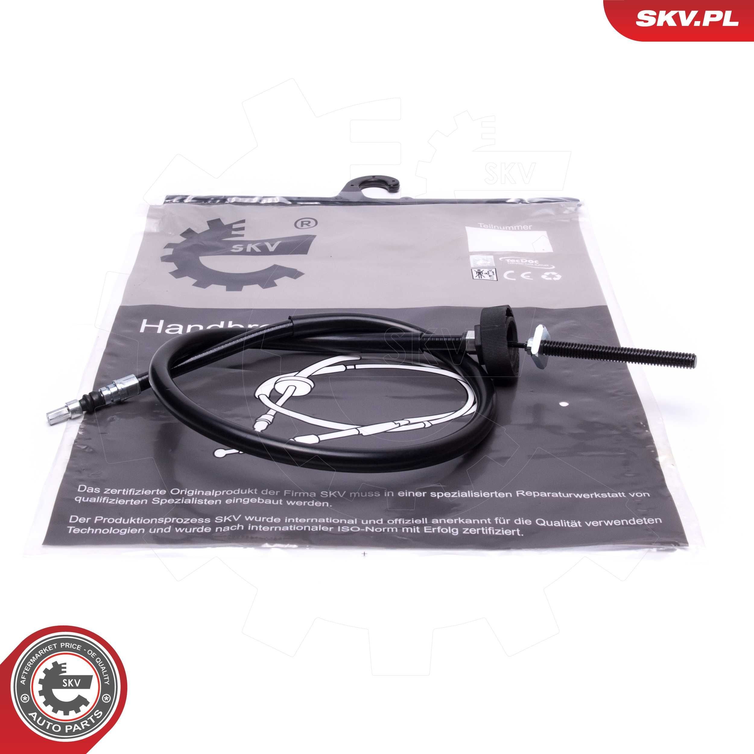 ESEN SKV Cabo de aço, travão de estacionamento 26SKV864 26SKV864 Travão de mão SUBARU 1800 XT COUPÉ ESEN SKV