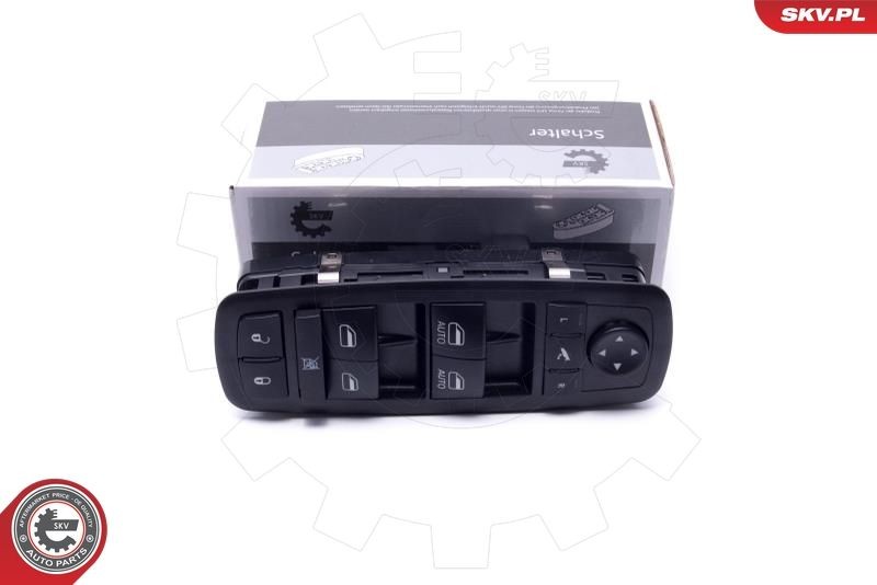 Slēdzis, Stikla pacēlājmehānisms ESEN SKV 37SKV197 ESEN SKV 37SKV197 Slēdzis stikla pacēlājmehānisms Chrysler 300 2004