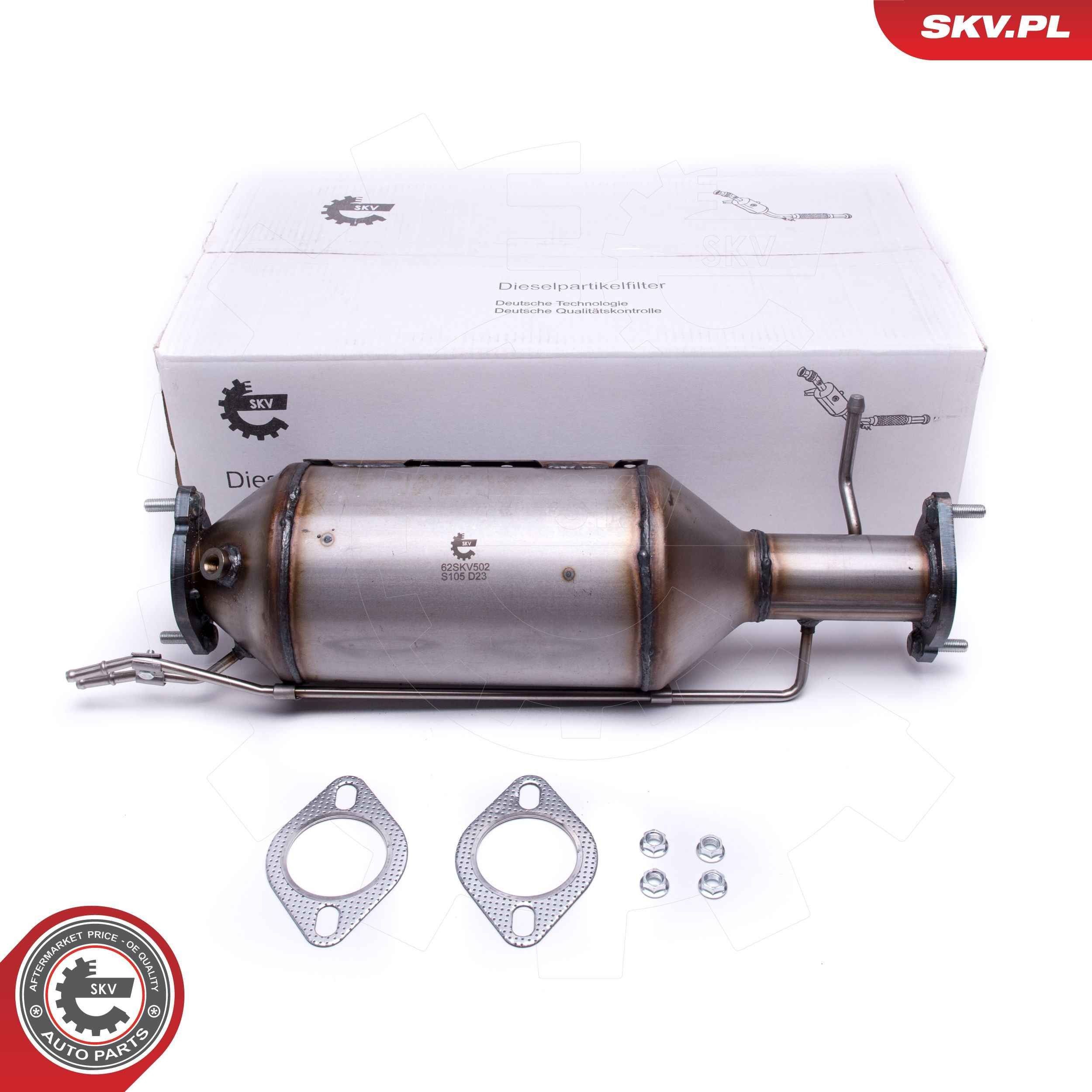 ESEN SKV Filtre à particules 62SKV502 ESEN SKV 62SKV502 Filtre d'échappement Ford Mondeo Mk4 prix