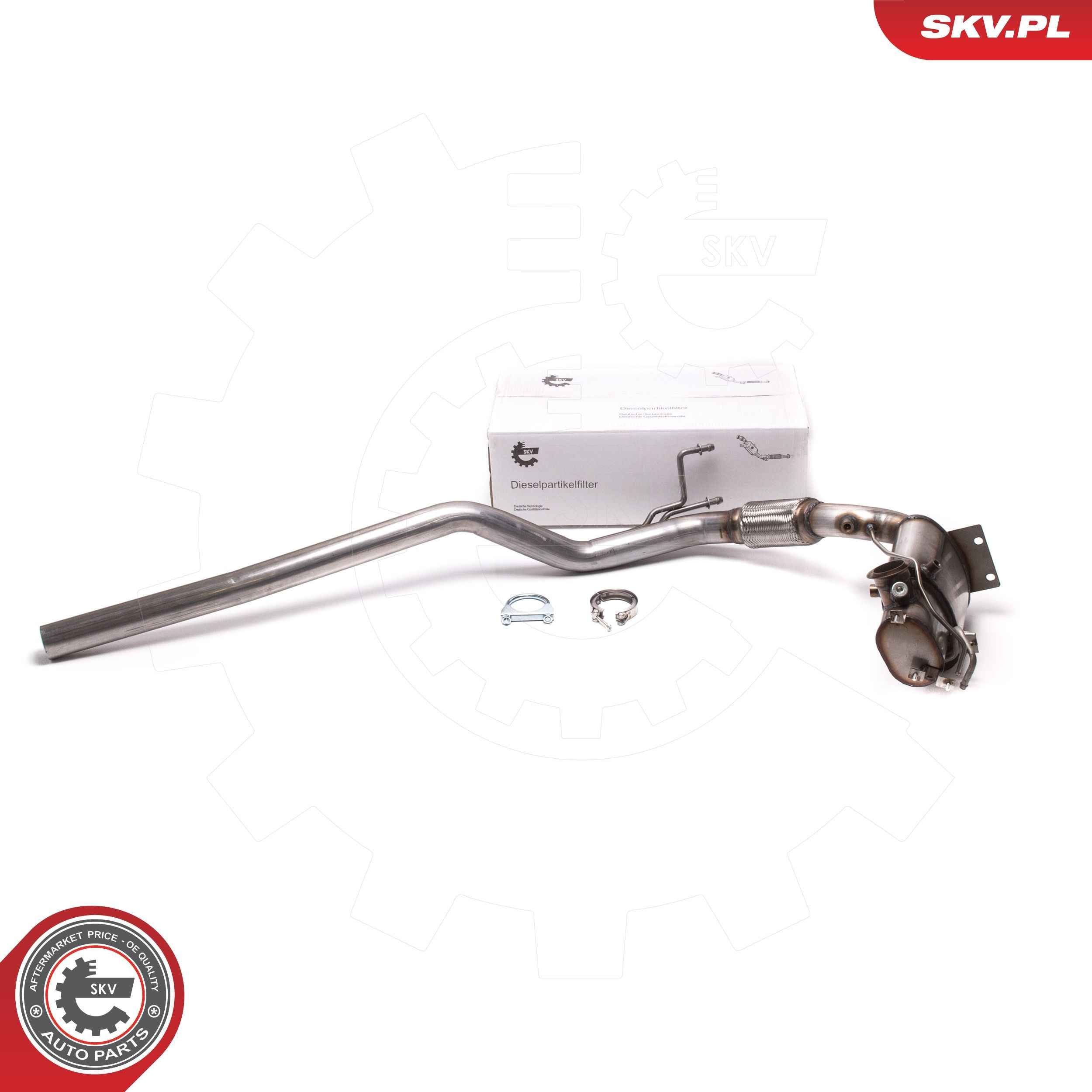 ESEN SKV Φίλτρο μικροσωματιδίων 62SKV510 62SKV510 Φίλτρο DPF NISSAN QASHQAI ESEN SKV
