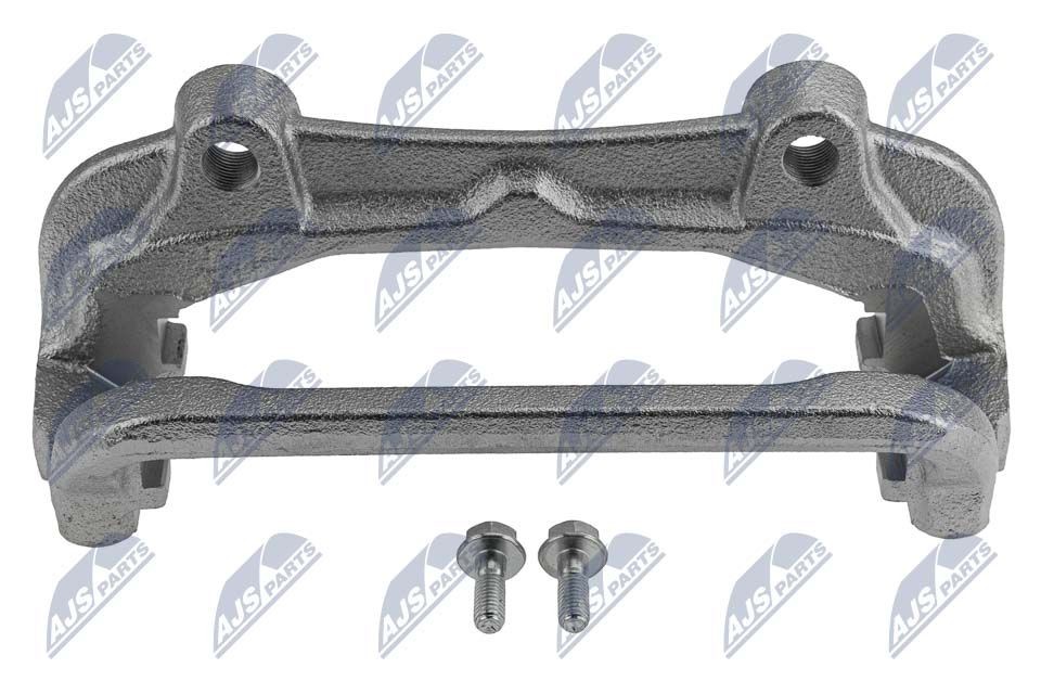 NTY Carrier, brake caliper HZP-LR-003A NTY HZP-LR-003A BMW 6 Series caliper carrier replacement