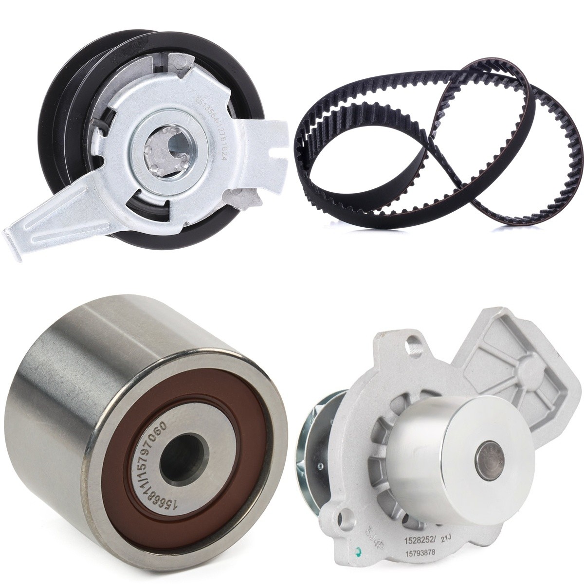 RIDEX Kit de distribution + pompe à eau 3096W0632 Seat LEON Kit complet de courroie de distribution RIDEX 3096W0632