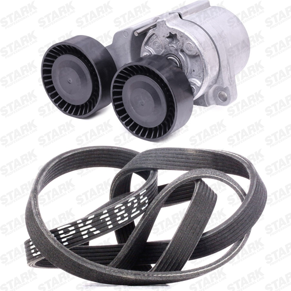 STARK Jeu de courroies trapézoïdales à nervures SKRBS-1201161 Hyundai MATRIX Kit de courroie d'accessoire STARK SKRBS-1201161