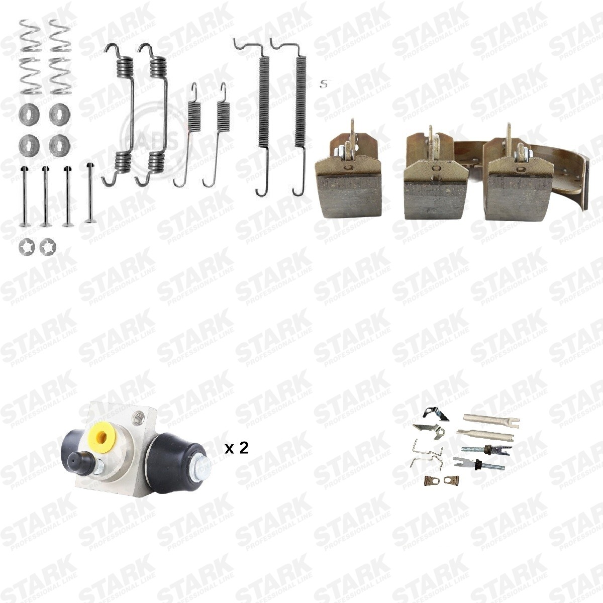 STARK Kit de freins, freins à tambours SKBSD-45990149 STARK Kit freins à tambours TOYOTA SKBSD-45990149