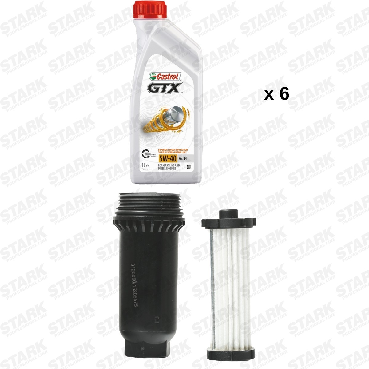 STARK Olieverversingsset voor automatische transmissie SKOTK-5040091 Volvo V60 Artikelset, olieverversing-automaat STARK SKOTK-5040091