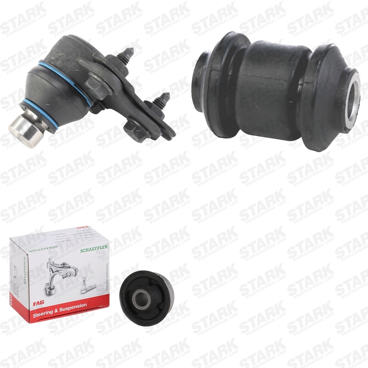 STARK Reparasjonssett, tannstang SKSSK-1601227 Reparasjonssett hjulopphengning VW STARK SKSSK-1601227