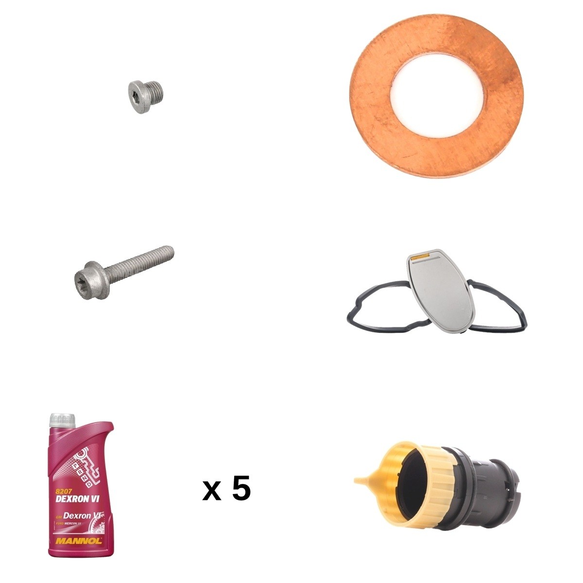 RIDEX Kit de mudança de óleo de caixa automática 4921O0095 4921O0095 Conjunto de peças, mudança de óleo, caixa de vel. automática FORD FIESTA RIDEX