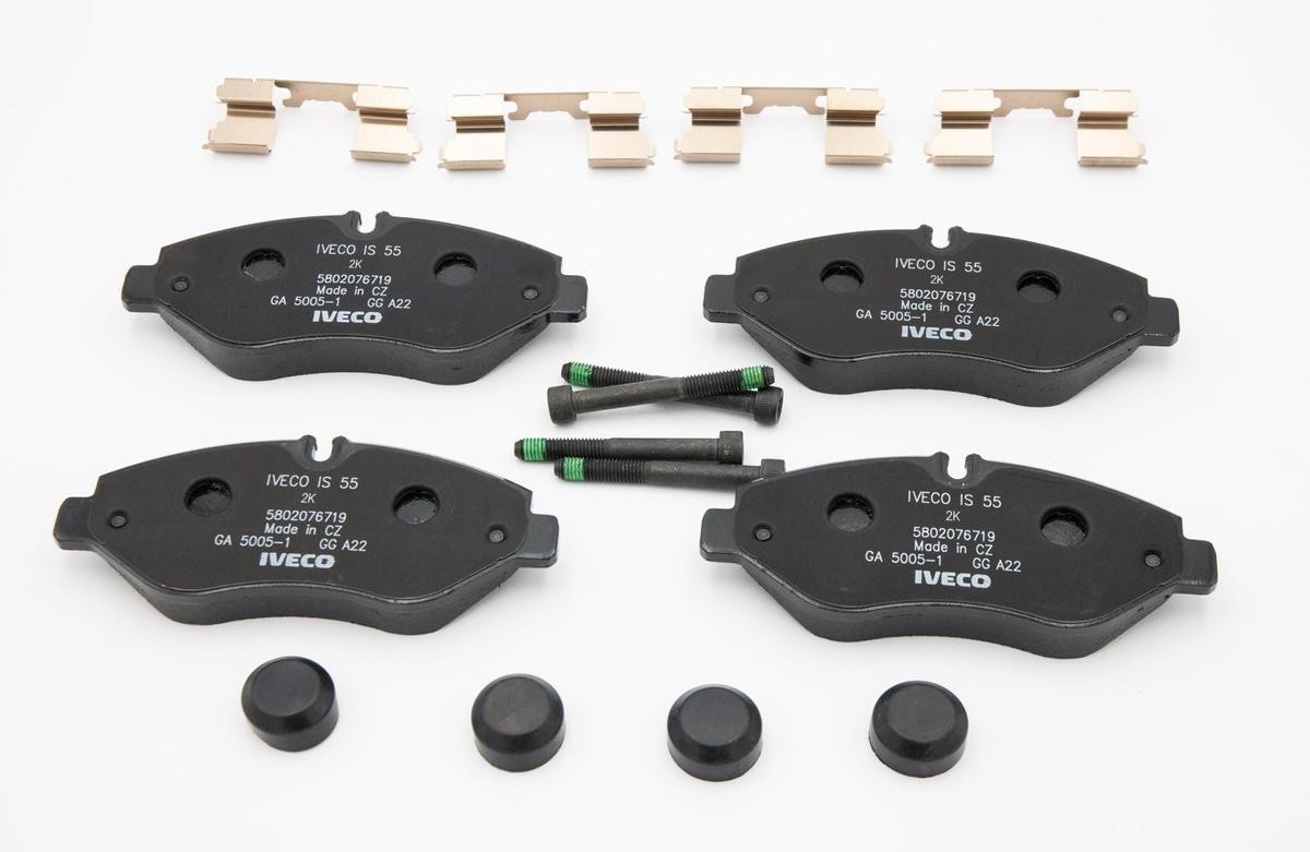 IVECO Brzdové doštičky/platničky 42576975 Brzdová platnička IVECO VIANO 42576975 lacné