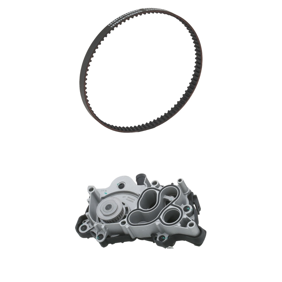 RIDEX Bomba de água + kit de correia dentada 3096W0649 Kit de correia de distribuição RIDEX A4 3096W0649 baratos