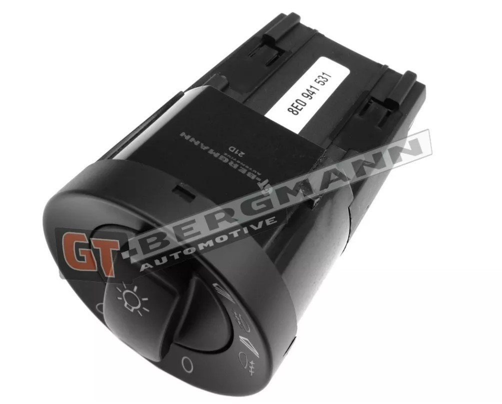 GT-BERGMANN Slēdzis, Priekšējās gaismas GT40-005 cena Lukturu slēdzis Audi FV9 GT40-005 GT-BERGMANN