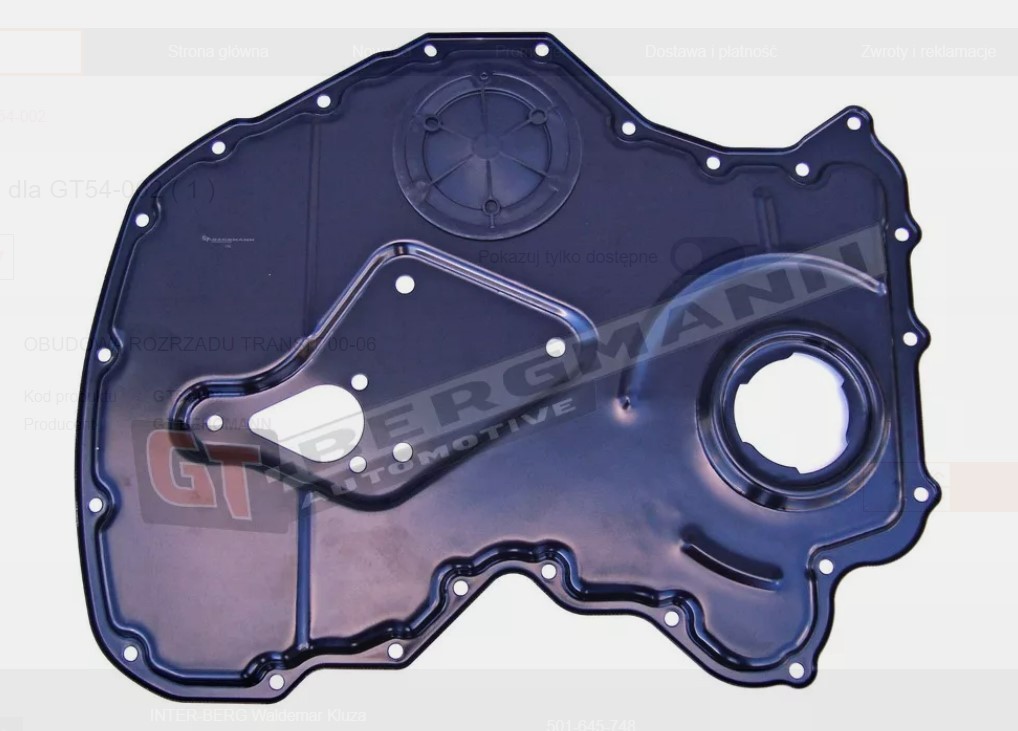 GT-BERGMANN Cover, timing belt GT54-002 GT-BERGMANN GT54-002 Ford C Max 2 timing belt cover cost