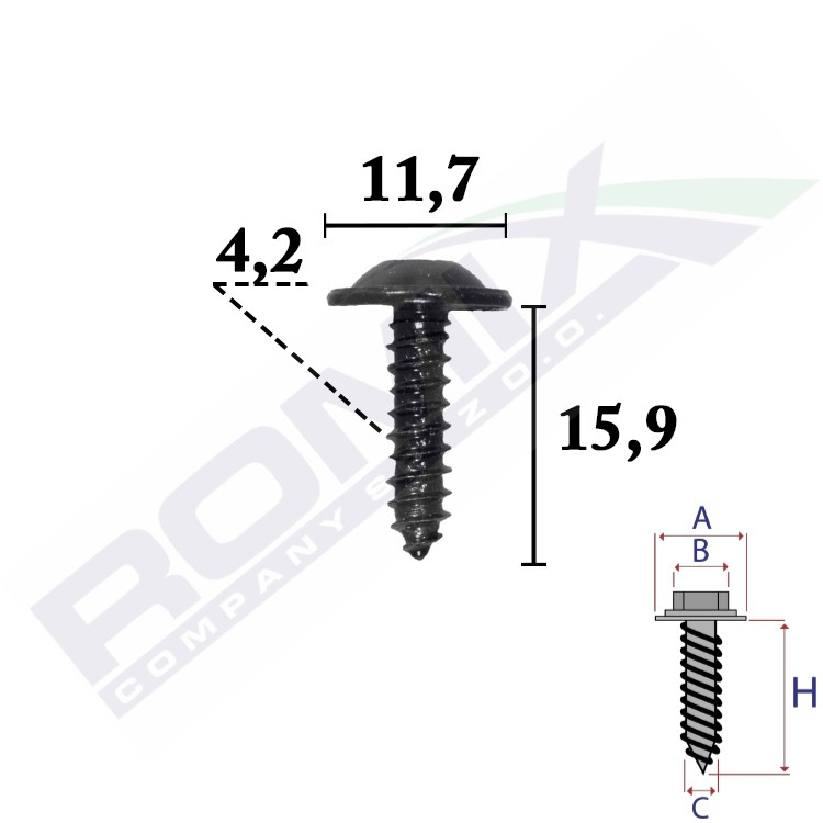 Stopper, ehis- / kaitseliist ROMIX C70692 ROMIX C70692 Volkswagen LUPO 2009 Ukseliistud
