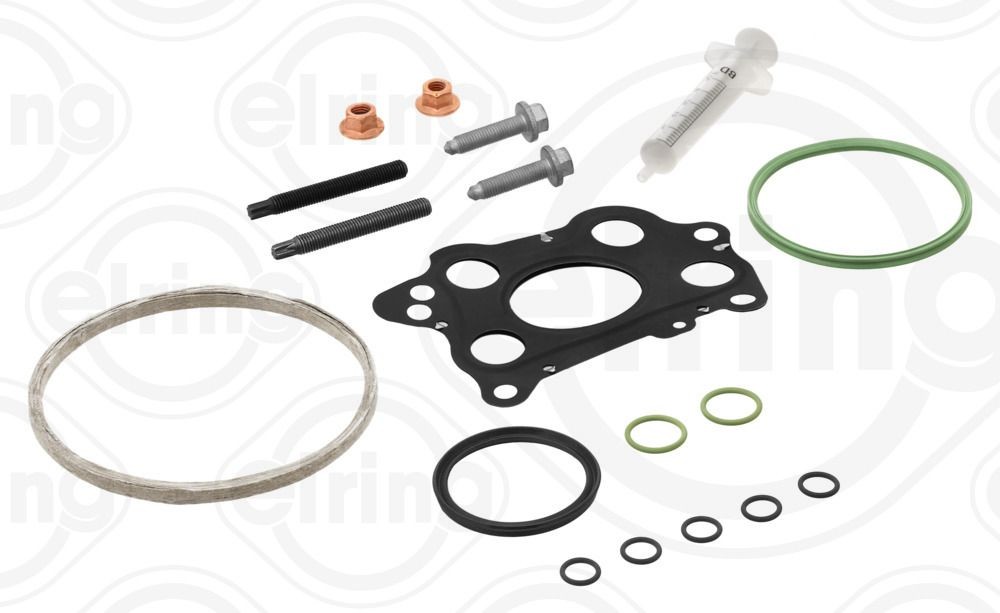 ELRING Turbocharger, montageset 101.070 ELRING 101.070 Montageset uitlaat Mini F56 prijs