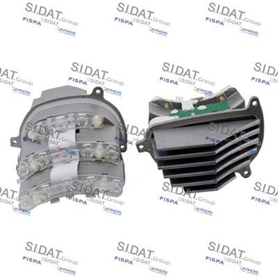 SIDAT Blinklys 12719A2 12719A2 Forblinklys og bakblinklys BMW 3-serie SIDAT
