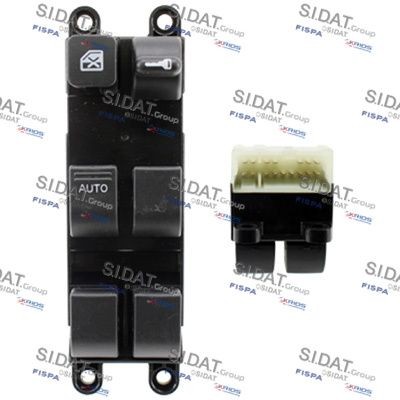 SIDAT Lüliti, aknatõstuk 5.145472A2 Akna lüliti SIDAT NISSAN 5.145472A2