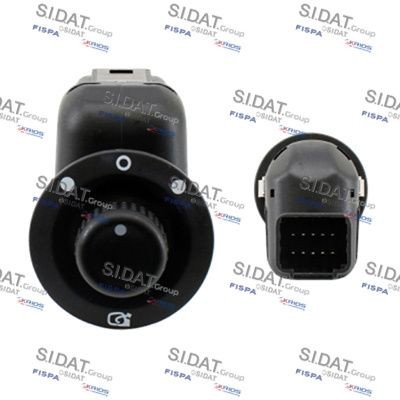 SIDAT Slēdzis, Spoguļu regulēšana 640631A2 SIDAT 640631A2 Slēdzis, spoguļu regulēšana Renault Megane 2 Sport Tourer cena