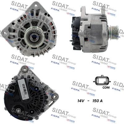SIDAT Alternatore A12VA0148 A12VA0148 costo Alternatore SIDAT RENAULT MEGANE
