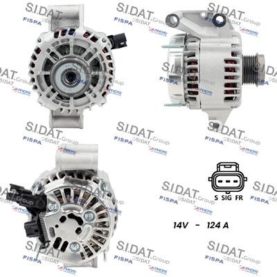 SIDAT Generaator A12VS1167 A12VS1167 SIDAT Generaator Ford odav