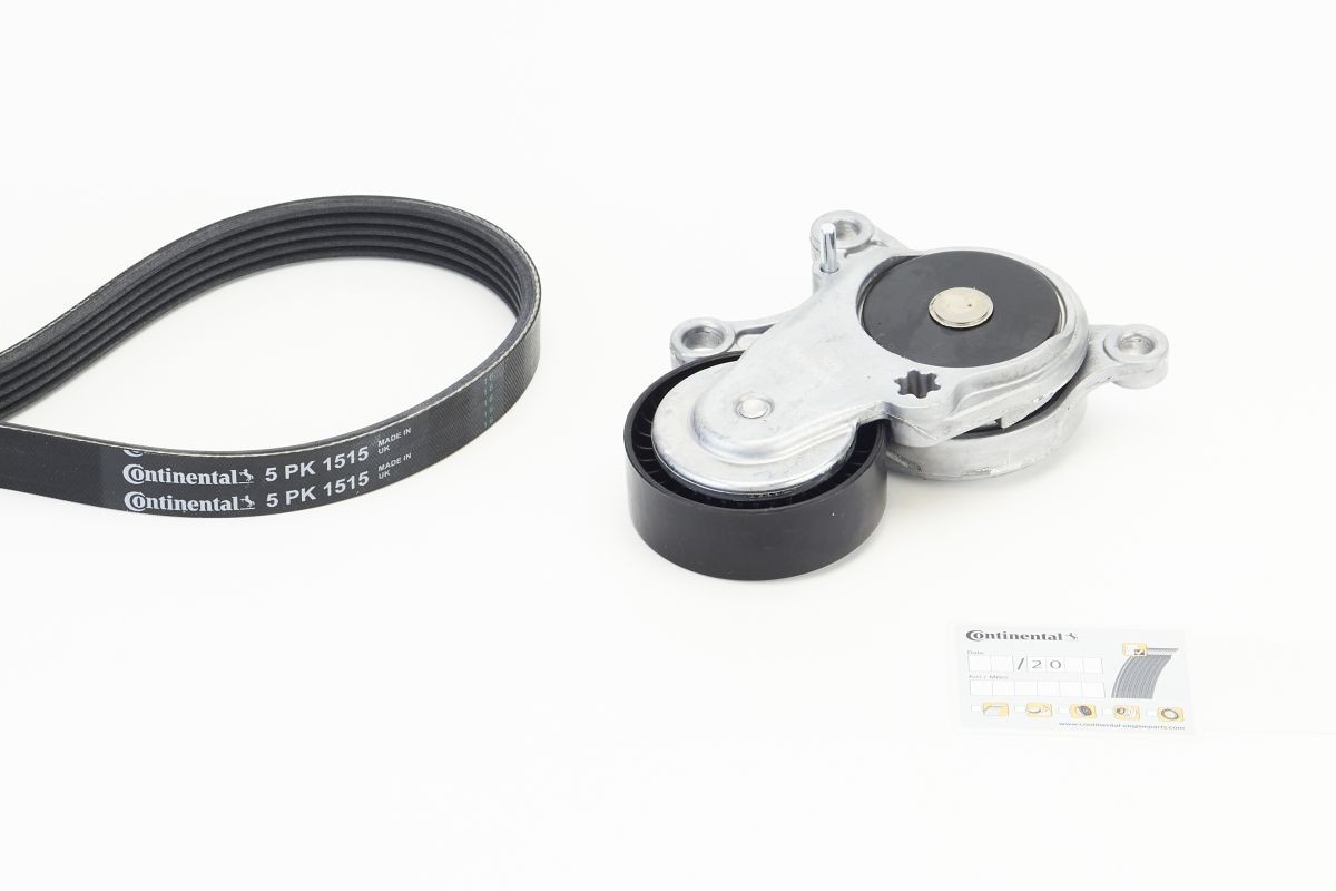 CONTITECH Jeu de courroies trapézoïdales à nervures 5PK1515K1 Courroie Poly-V CONTITECH GLC 5PK1515K1 pas cher