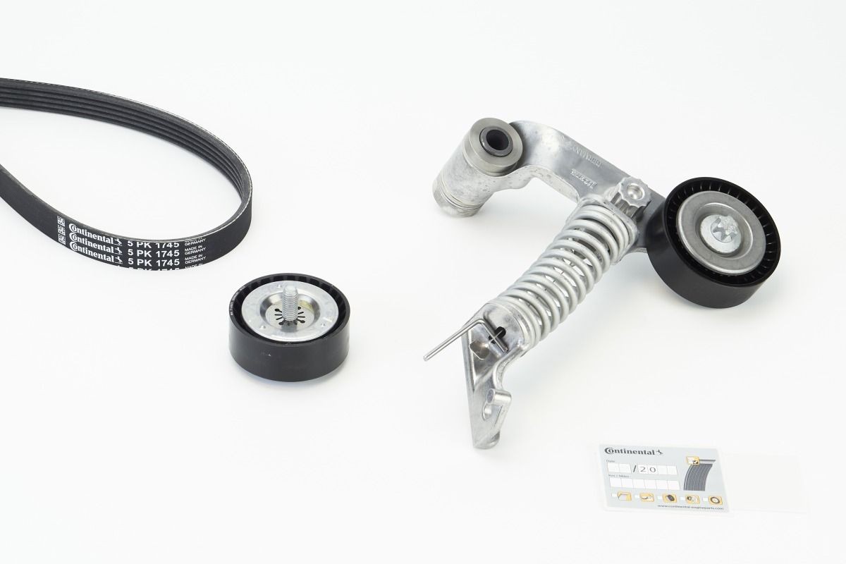 CONTITECH Poly V-riem set 5PK1745K1 CONTITECH 5PK1745K1 Poly-V-riem Mercedes X156 goedkoop