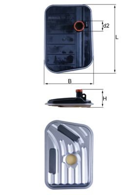 KNECHT Filtro hidráulico, caixa de velocidades automática HX 273 HX 273 Filtro de transmissão KNECHT CHEVROLET CRUZE