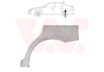 VAN WEZEL Passaruota 0160147 VAN WEZEL 0160147 costo Passaruota DAEWOO CIELO