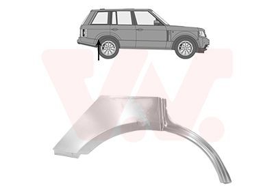VAN WEZEL Küljesein 0243148 VAN WEZEL 0243148 Küljesein LAND ROVER 90 (LDV) odava hinnaga