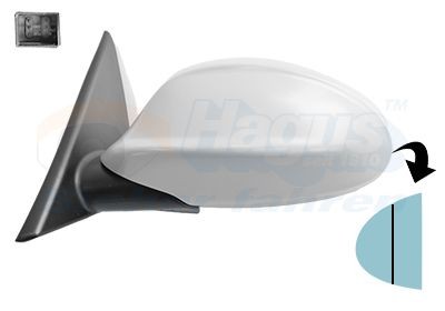 VAN WEZEL Buitenspiegel 0657807 BMW X1 Autospiegel VAN WEZEL 0657807