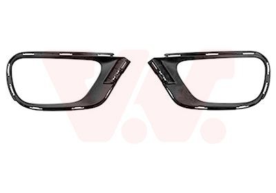 VAN WEZEL Ramme, forlygte 0993598 0993598 Afdækning, tågelygter SEAT IBIZA VAN WEZEL