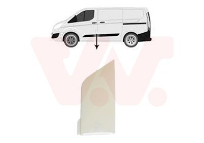 VAN WEZEL Uzáver palivovej nádrže 1989409 VAN WEZEL 1989409 Záves klapky palivovej nádrże Honda CIVIC originálne