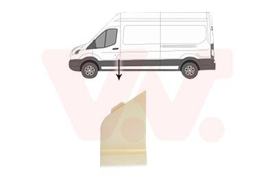 VAN WEZEL Tampa do depósito 1991409 VAN WEZEL 1991409 Dobradiça do depósito Peugeot Boxer 250 Van preço