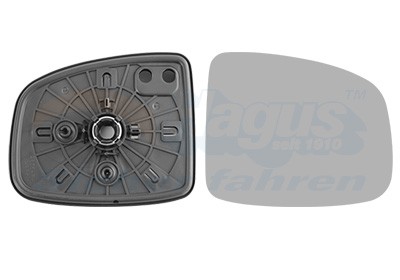 VAN WEZEL Vidro de espelho, espelho retrovisor exterior 2562832 VAN WEZEL 2562832 Vidro espelho retrovisor HR-V III (RV) preço